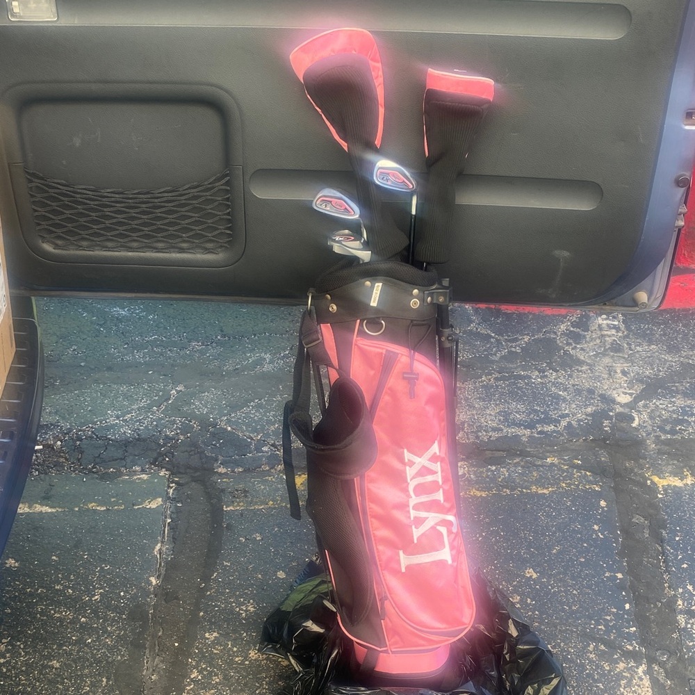 Pink Women's Golf Club Set Bag
